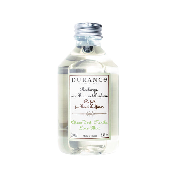Durance tuoksukimpun täyttöpullo Lime-Mint 250ml