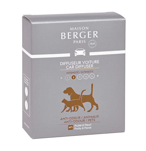 Maison Berger Pets-autotuoksun täyttöpakkaus 2kpl kiekkoja