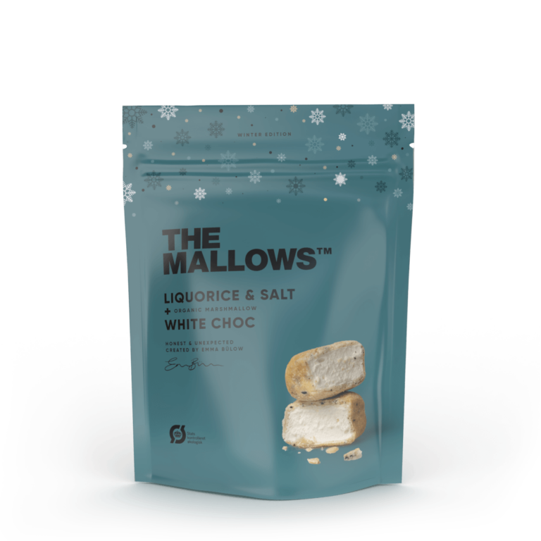 The Mallows Winter Edition Liquorice & Salt, 90g