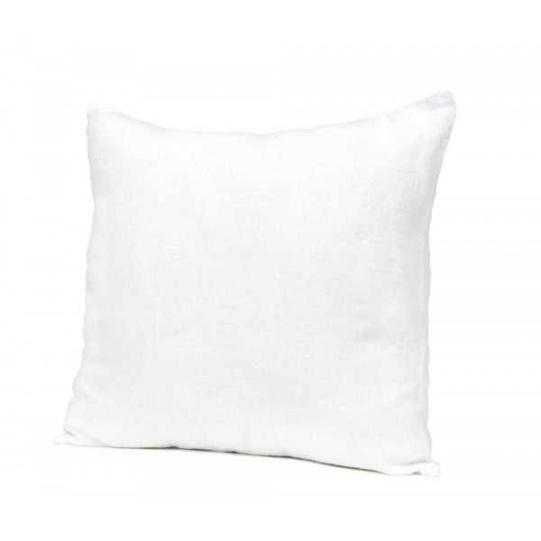 Haomy Propriano tyynynpäällinen pellavaa 80*80cm, blanc