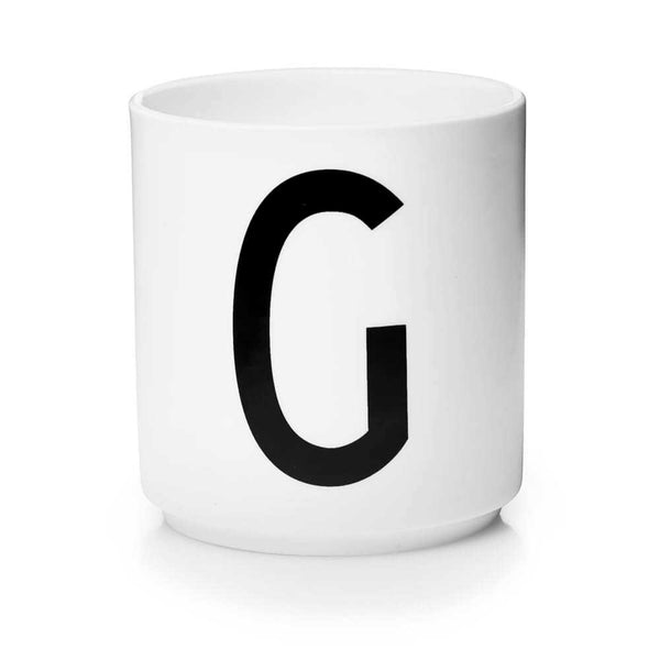 Design Letters Kirjainmuki valkoinen G