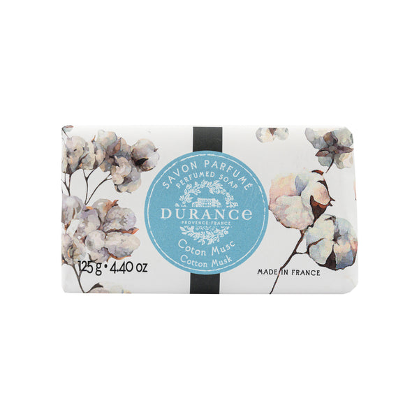 Durance Perfumed Soap Cotton Musk 125g