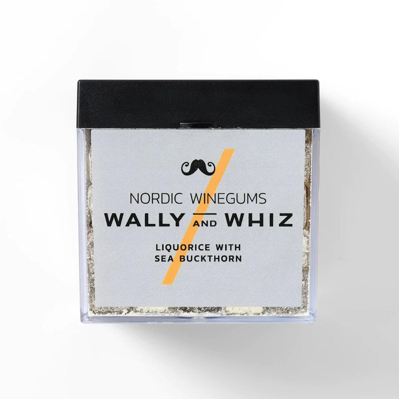 Wally and Whiz Winegums liquorice with sea buckthorn 140g